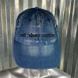 Eat, Sleep, Contour Denim Baseball Cap